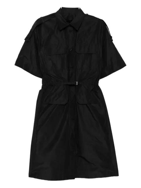 trench midi dress by JUUN.J