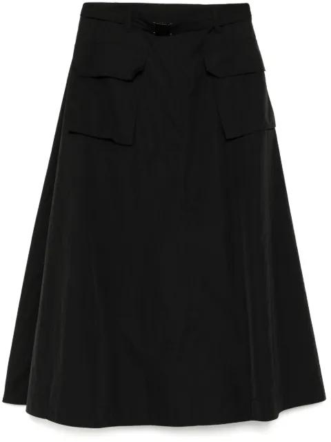 zip fastening skirt by JUUN.J