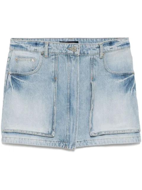 zip fastening skirt by JUUN.J