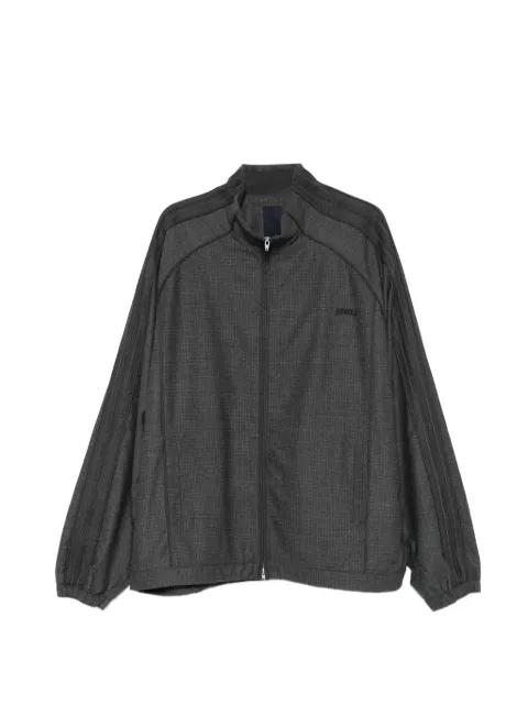zip-up checked jacket by JUUN.J