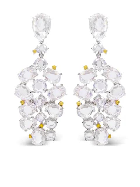 Sorrelli Rose earrings by JUWELINA PARIS