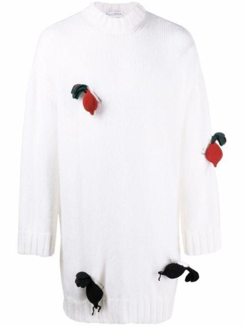 3D Radish long jumper by JW ANDERSON