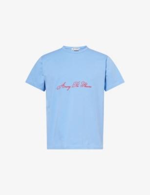 Among The Flowers Embroidered Cotton T-Shirt by JW ANDERSON