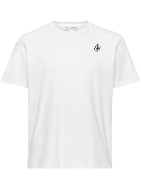 Anchor-embroidered T-shirt by JW ANDERSON