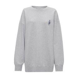 Anchor embroidery back print sweatshirt by JW ANDERSON