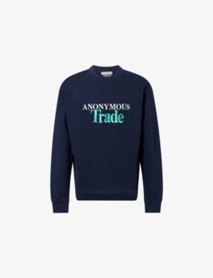 Anonymous Embroidered Cotton Sweatshirt by JW ANDERSON
