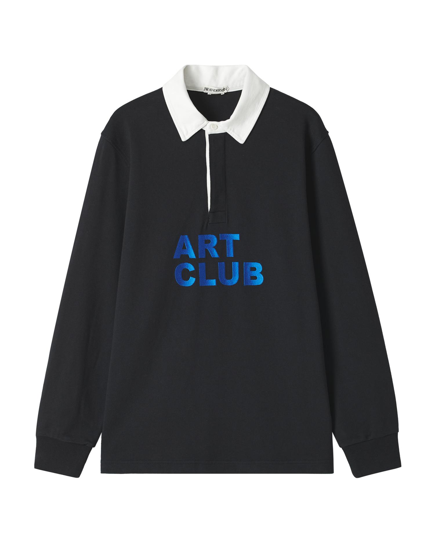 Art Club rugby polo top by JW ANDERSON