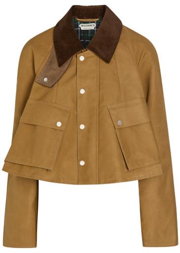 Barn corduroy collar cotton jacket by JW ANDERSON
