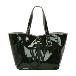 Belt coated denim tote bag by JW ANDERSON