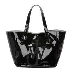 Belt coated denim tote bag by JW ANDERSON