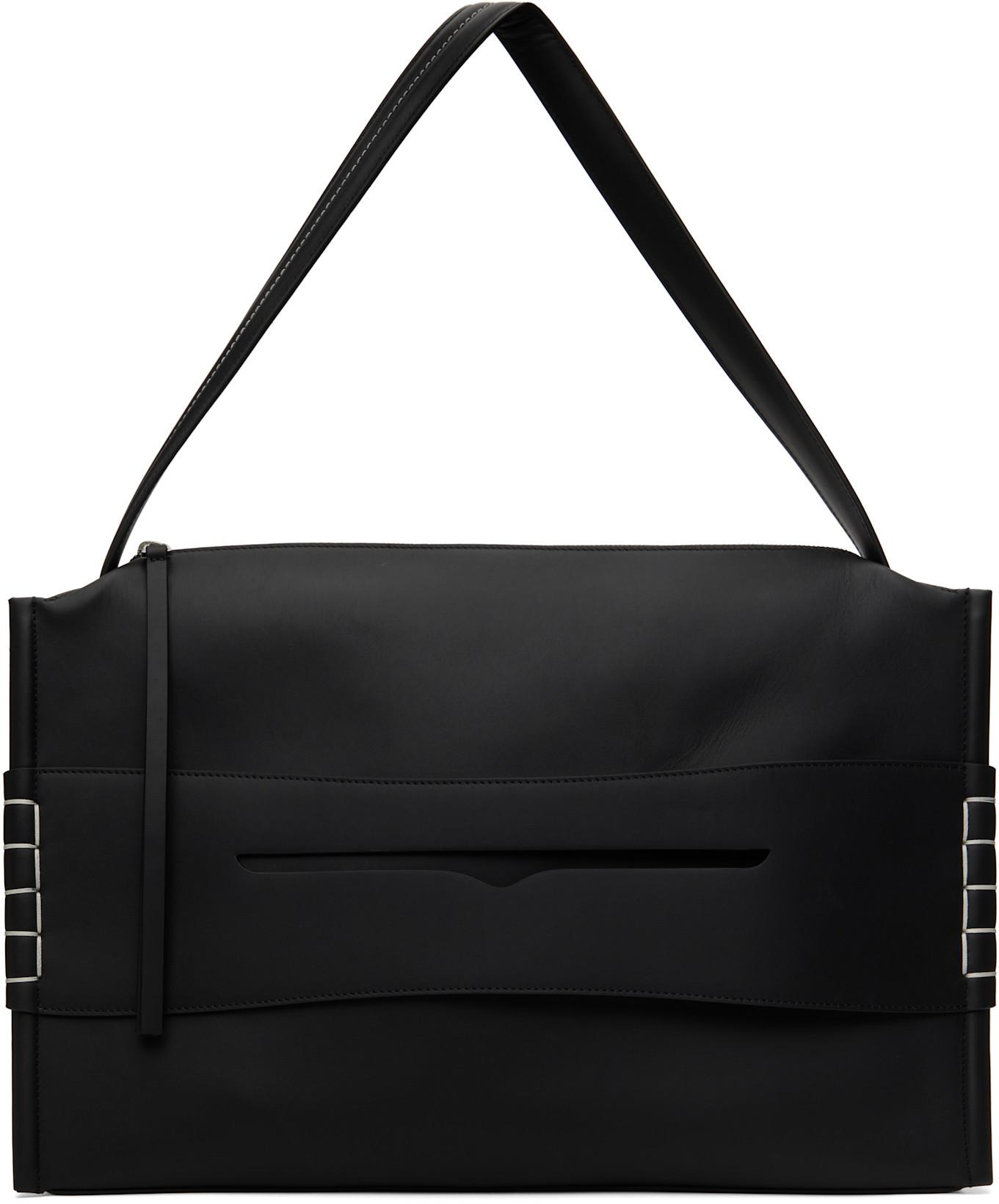 Black Large Loafer Bag by JW ANDERSON