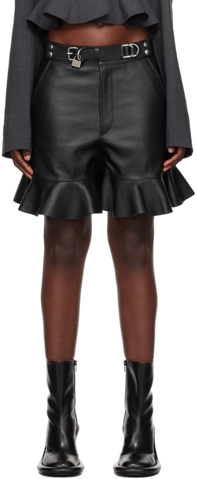 Black Padlock Shorts by JW ANDERSON