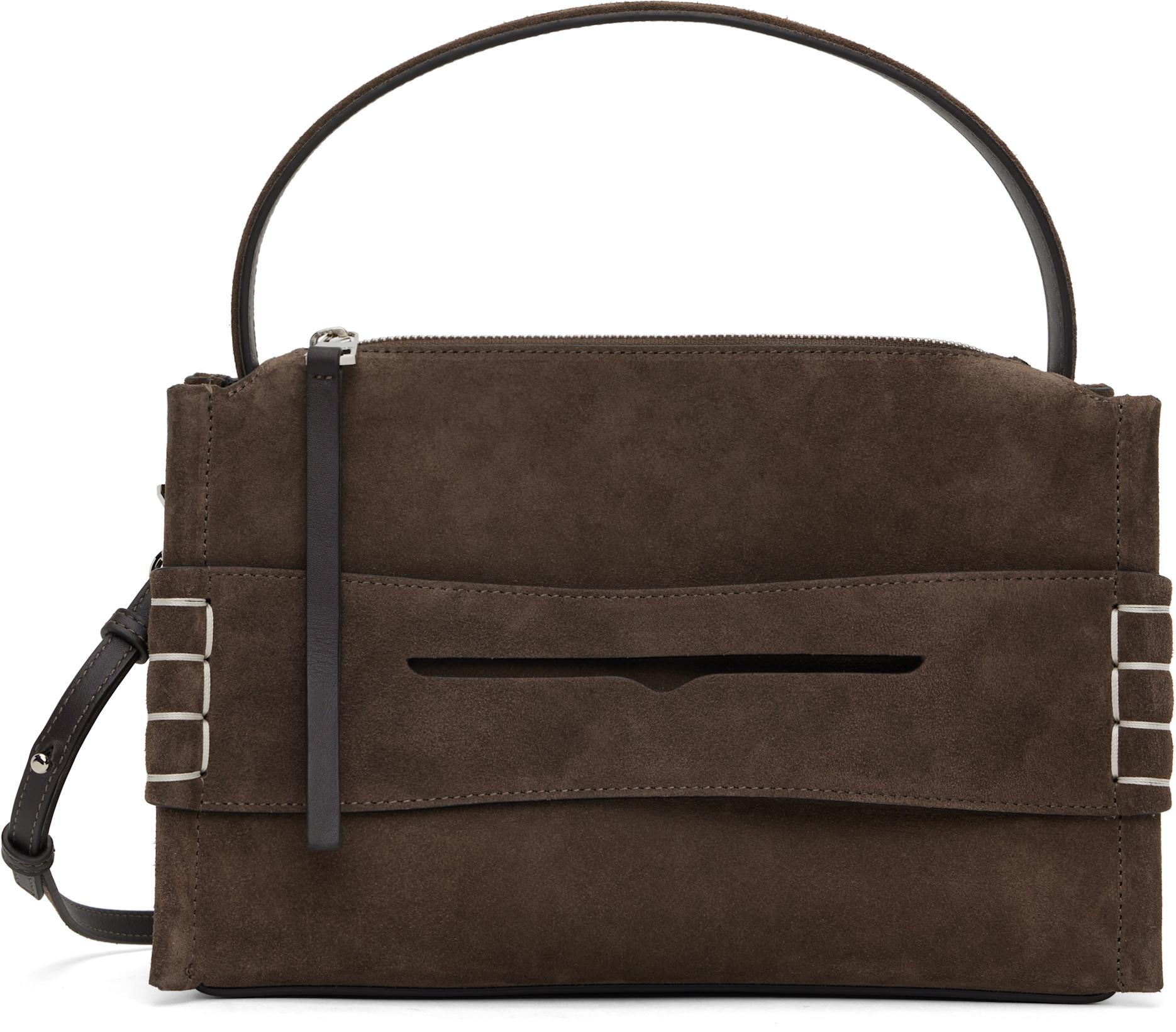 Brown Loafer Bag by JW ANDERSON