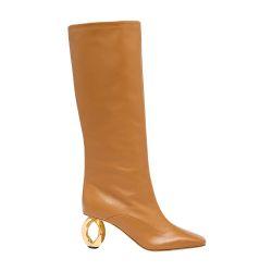 Chain heel high boots by JW ANDERSON