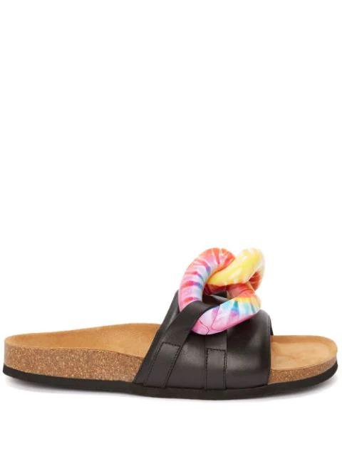 Chain slip-on slides by JW ANDERSON