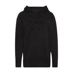 Classic logo embroidery hoodie by JW ANDERSON