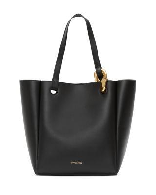 Corner Chain Leather Tote by JW ANDERSON