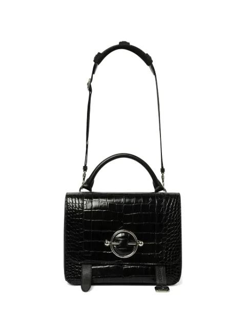 Crocodile Leather Shoulder Bag by JW ANDERSON