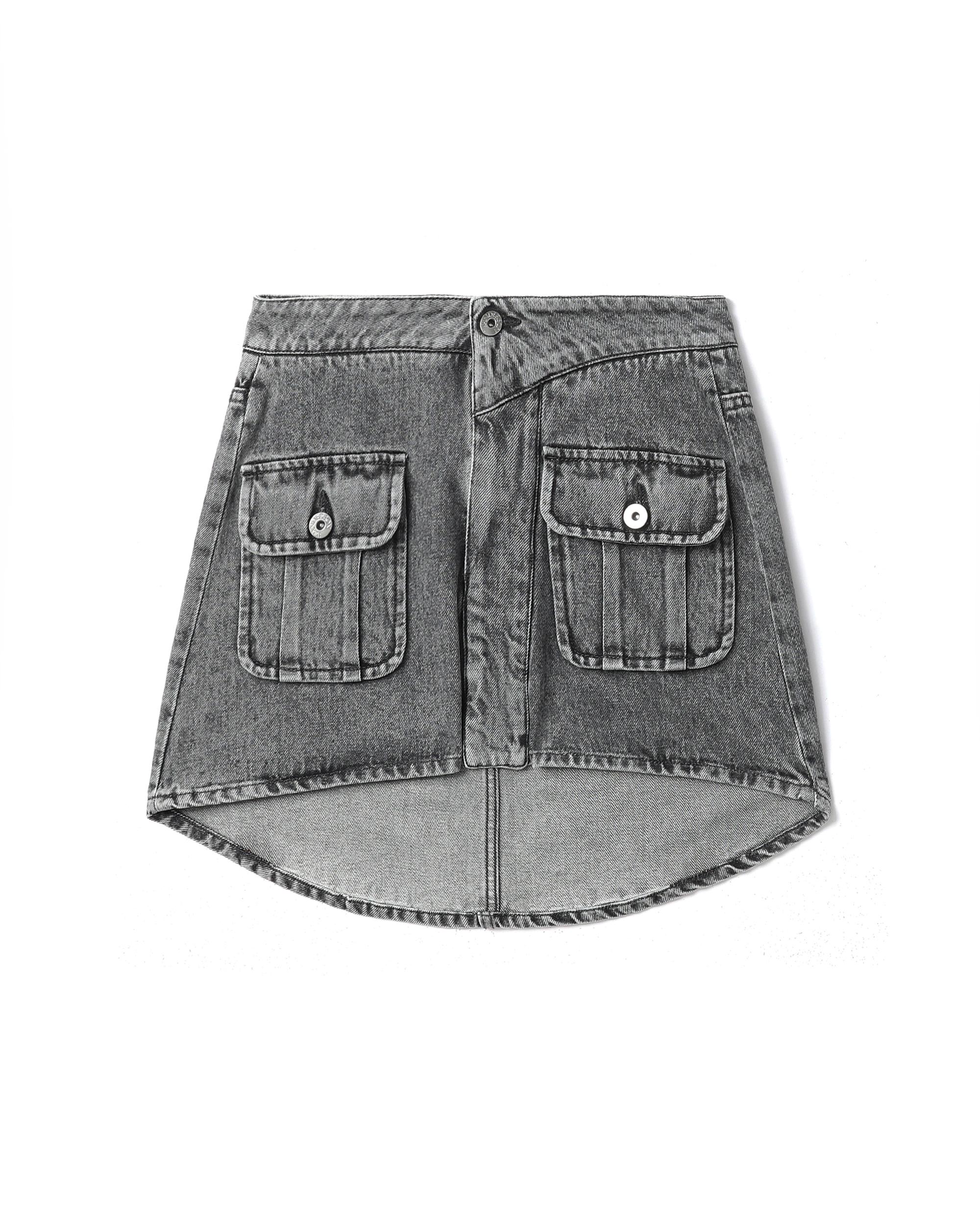Denim mini skirt by JW ANDERSON