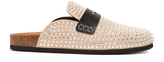 Diamond loafer mules by JW ANDERSON