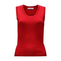 Flower pointelle tank top by JW ANDERSON