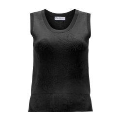 Flower pointelle tank top by JW ANDERSON