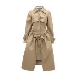 Gathered-waist trench coat by JW ANDERSON