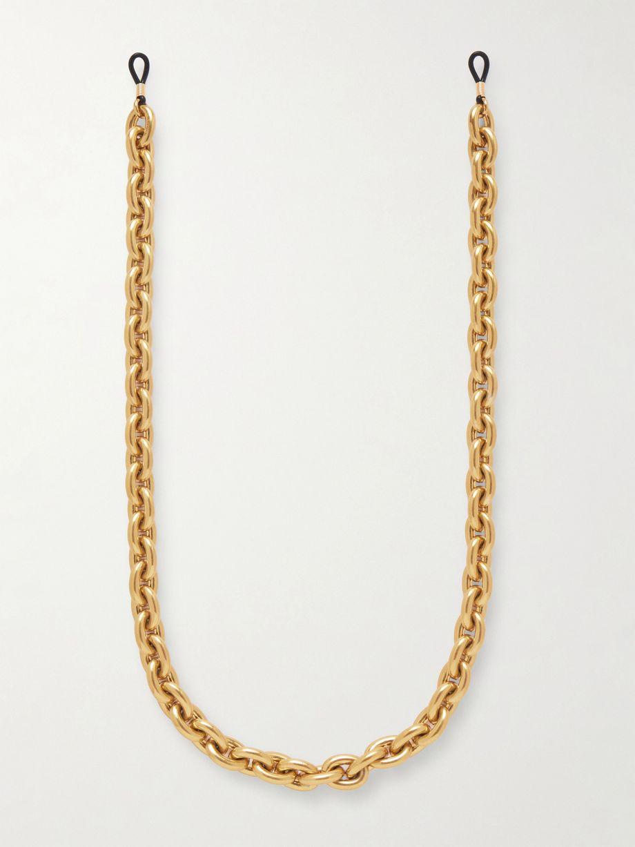 Gold-tone sunglasses chain by JW ANDERSON