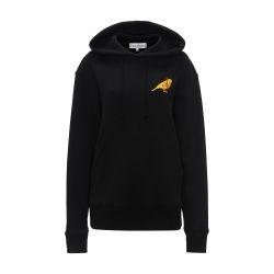 Hoodie with canary embroidery by JW ANDERSON