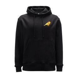Hoodie with canary embroidery by JW ANDERSON