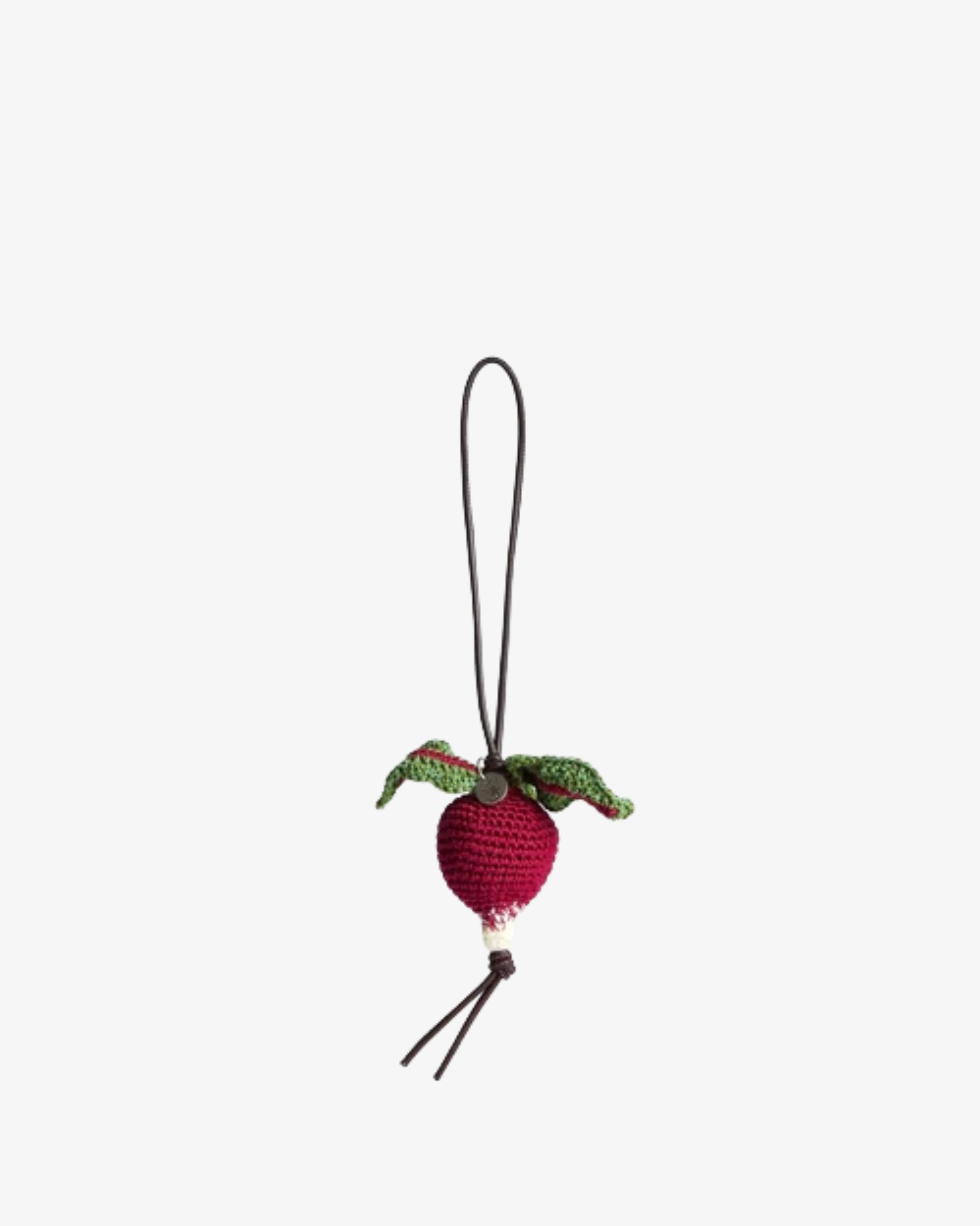J.W. Anderson - Men's Radish Charm - (Burgundy799) by JW ANDERSON