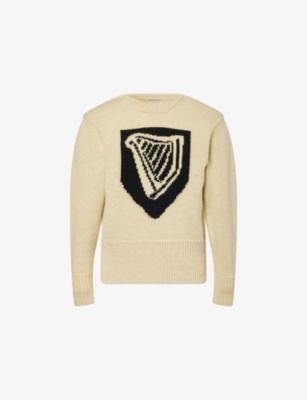 JW Anderson x Guinness Shield Harp Wool Jumper by JW ANDERSON