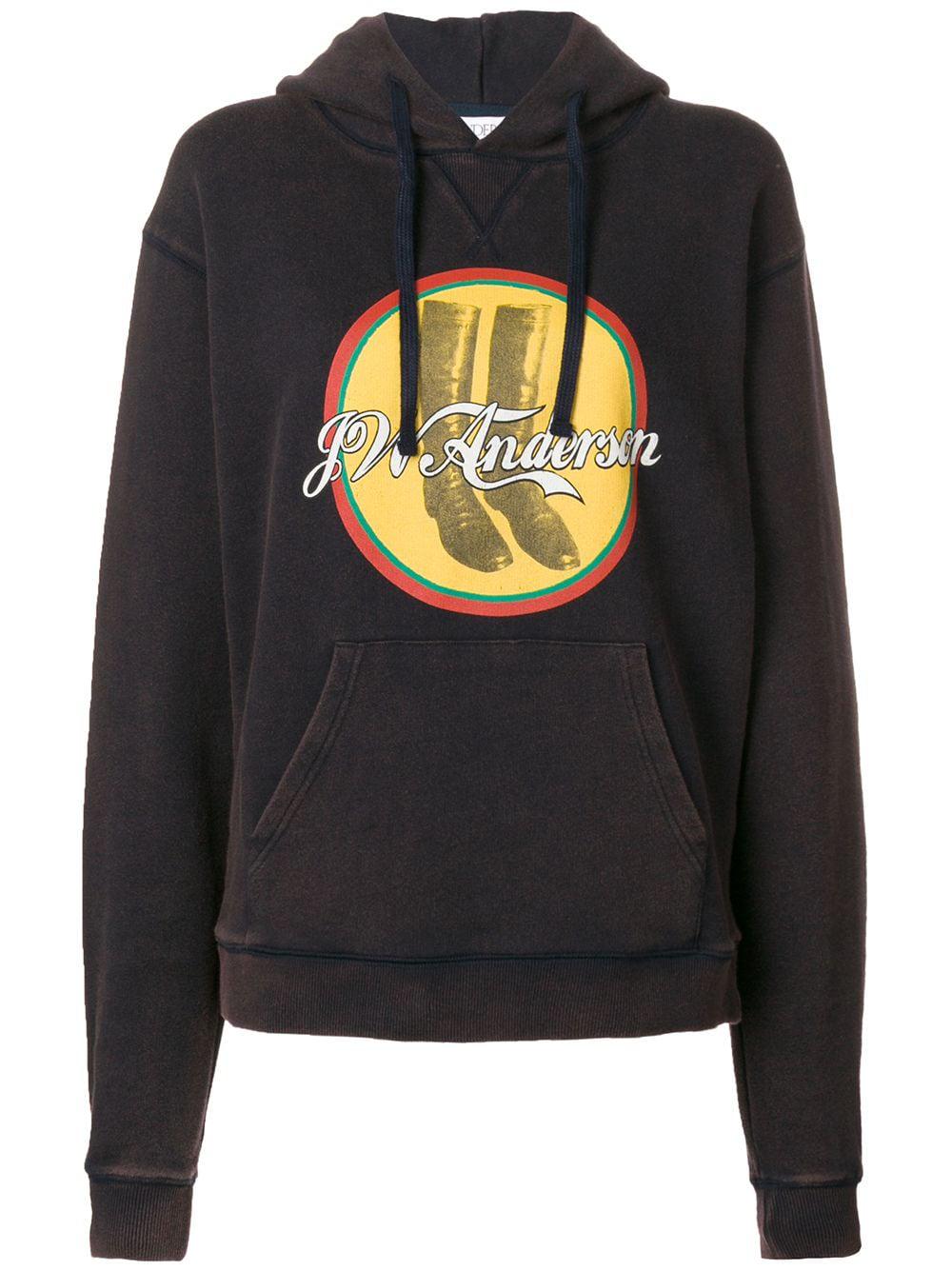 JWA Cola Boots Hoodie by JW ANDERSON