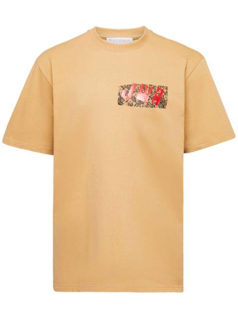 JWA lace-print T-shirt by JW ANDERSON