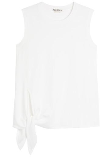Knotted cotton tank top by JW ANDERSON