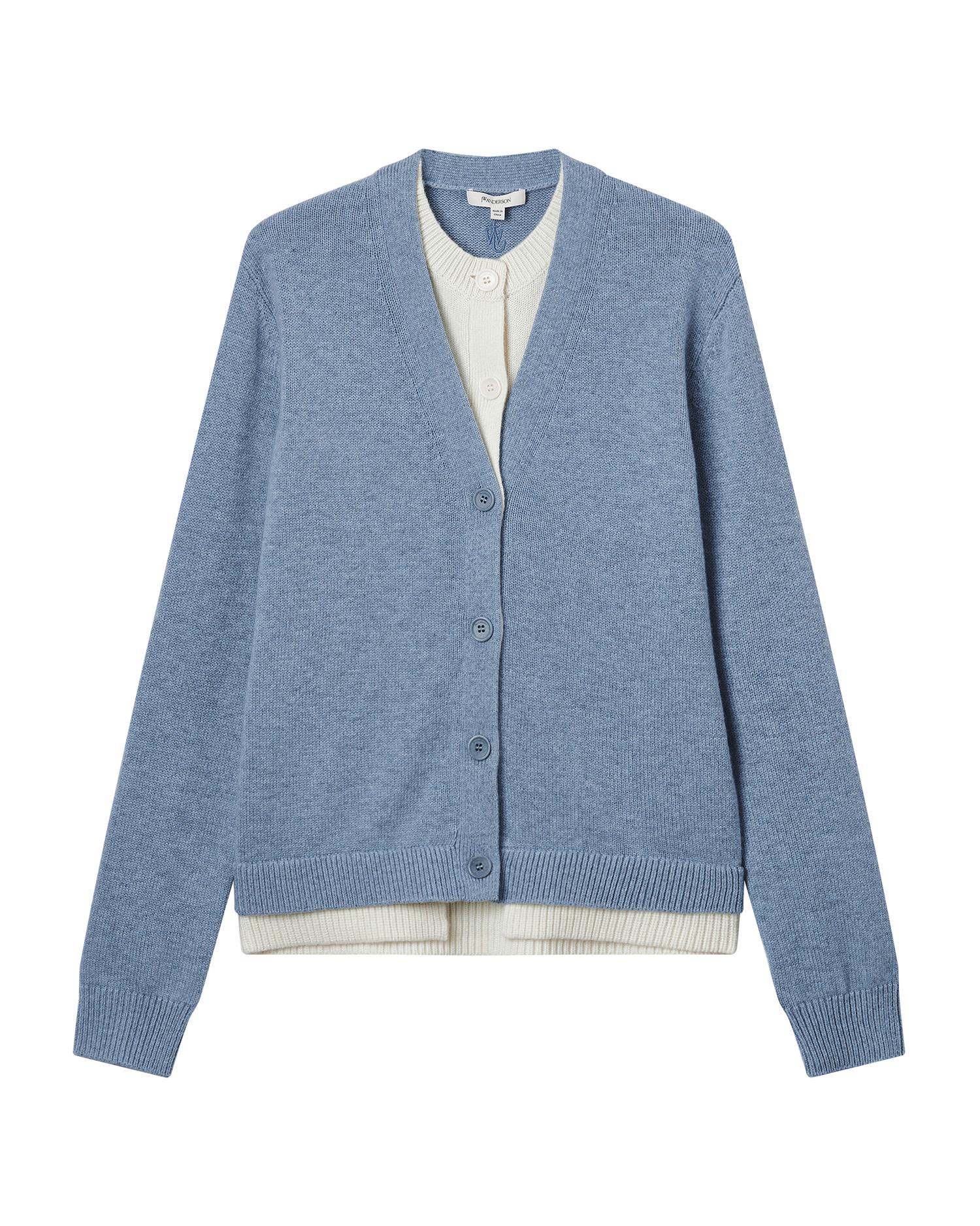 Layered cardigan by JW ANDERSON
