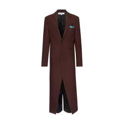Long coat with satin handkerchief by JW ANDERSON