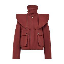 Oversized collar trench jacket by JW ANDERSON