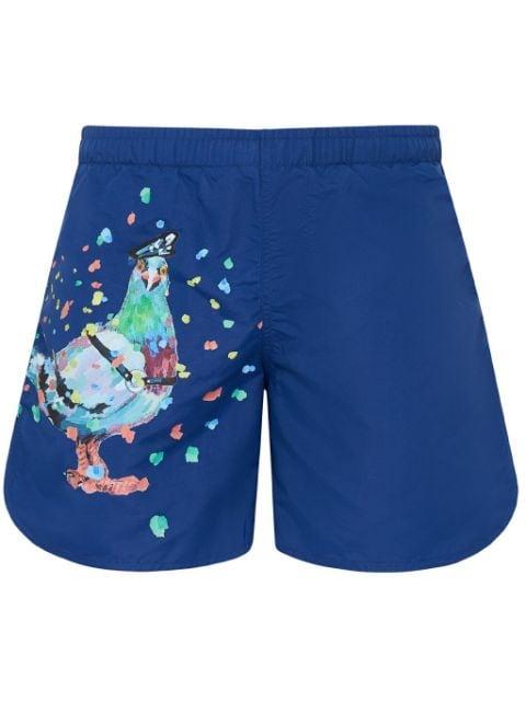 Pigeon swim shorts by JW ANDERSON