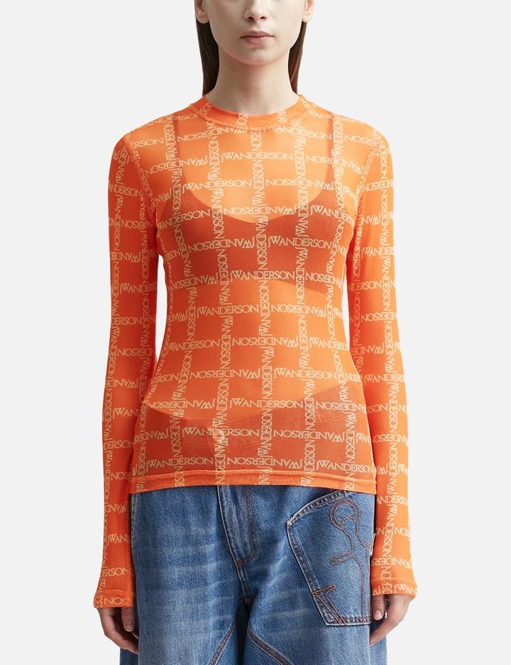 Printed Mesh Top by JW ANDERSON