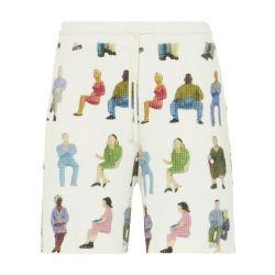 Printed waffle shorts by JW ANDERSON