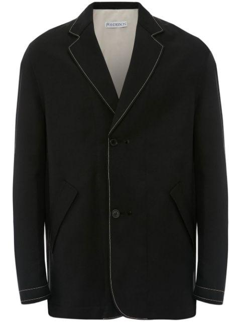 Reversible single-breasted blazer by JW ANDERSON