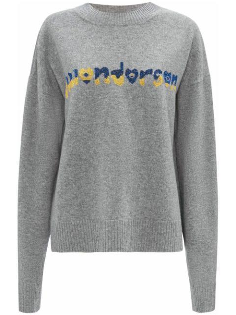 Run Hany logo-embellished jumper by JW ANDERSON