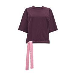 Satin cropped t-shirt by JW ANDERSON