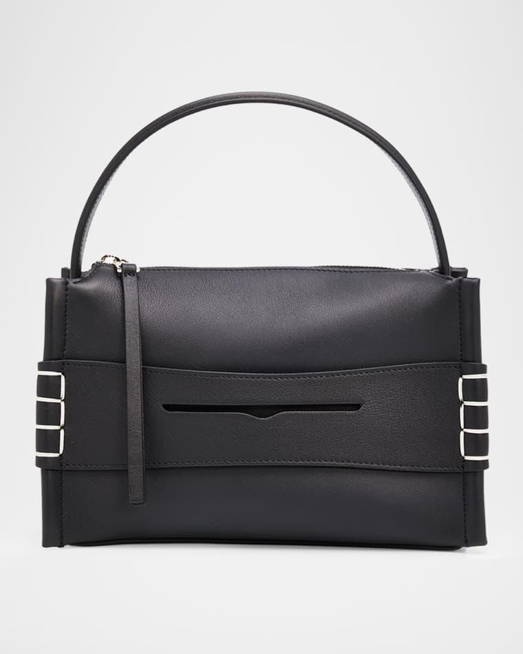 Small Loafer Leather Top-Handle Bag by JW ANDERSON
