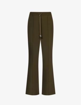 Straight-leg mid-rise wool-blend trousers by JW ANDERSON