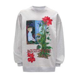 Sweatshirt with print by JW ANDERSON