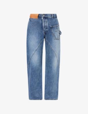 Twisted Workwear Straight-Leg Denim Jeans by JW ANDERSON