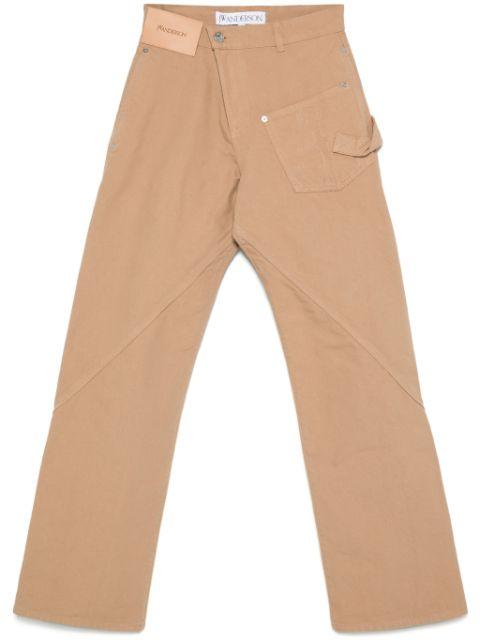 Twisted Workwear trousers by JW ANDERSON