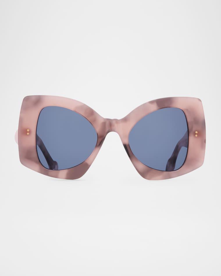 Twister Acetate Butterfly Sunglasses by JW ANDERSON